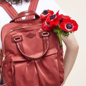 MZ Wallace Jordan Backpack Dahlia - Used